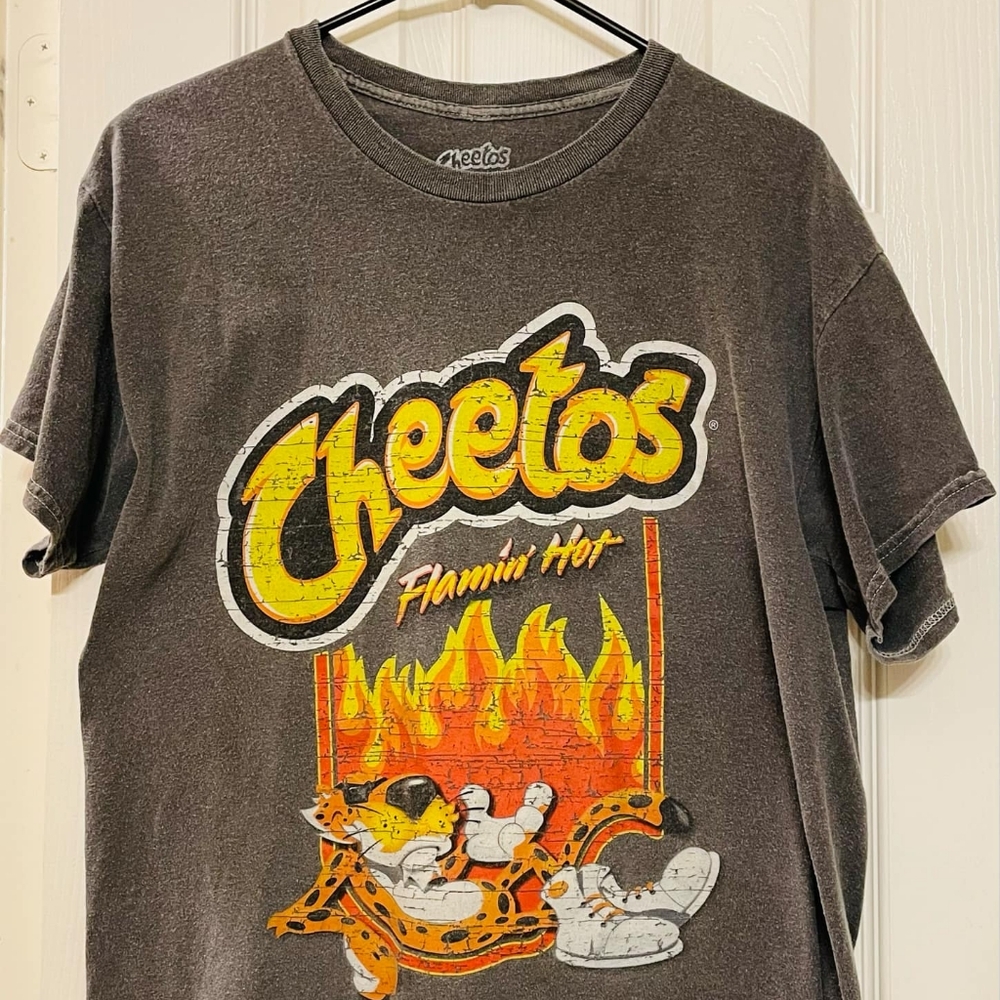 Cheetos Flamin' Hot Graphic Tee - Gray